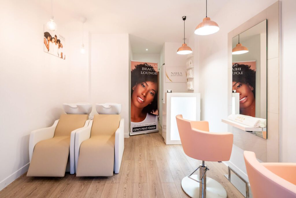 Inrichting kleine schoonheidssalon